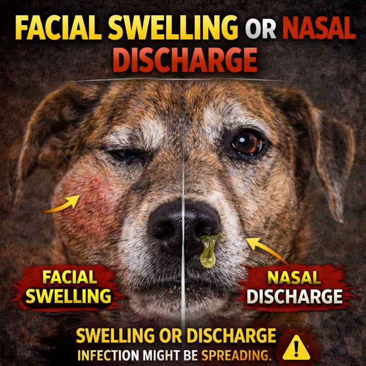 Dog dog-dental-disease